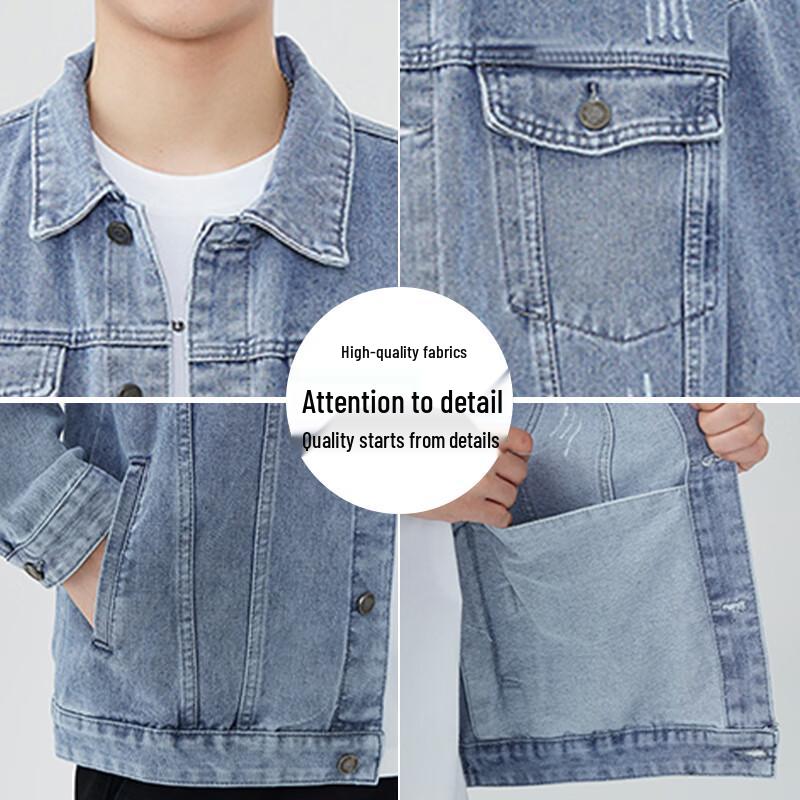 Джинсовая куртка JEANSWEST мужская свободного кроя