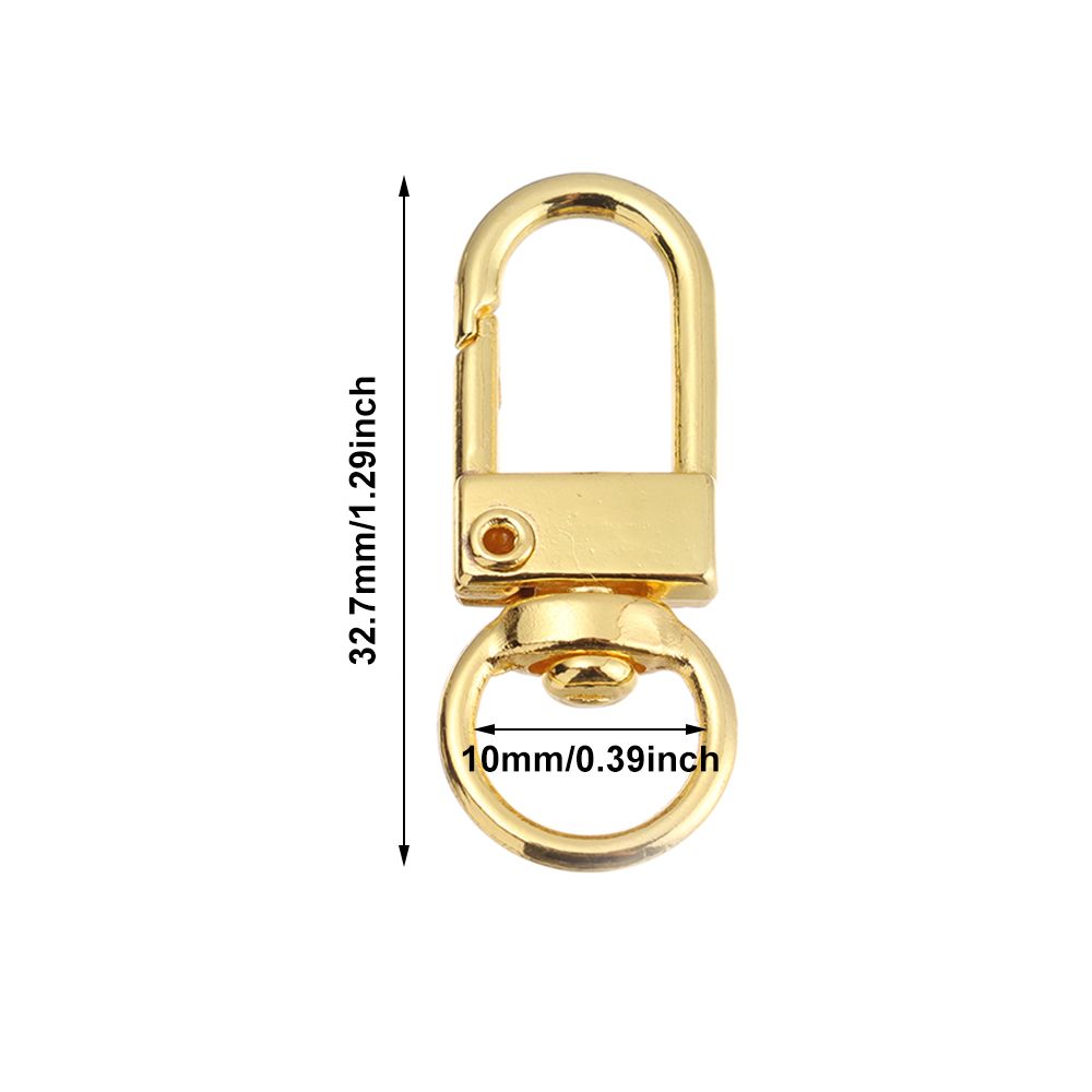 Metal DIY KeyChain Bag Part Accessories Lobster Clasp Hook Bags Strap Buckles Collar Carabiner Snap