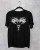 Мужские и женские футболки Ghostemane рэпер черные с коротким рукавом Все размеры