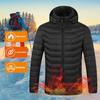 Thermal Winter Electric Usb Padded Coat Battery Heated Hoodie Jacket Warmer Body