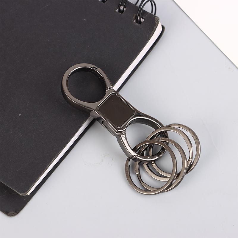 Брелоки для ключей для мужчин - Брелок для ключей с быстросъемным пружинным зажимом и кольцами, крутой, сверхпрочный, органайзер для ключей