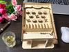 Pinball Wooden 3D Puzzle Toy Handmade Game Machine 3D Puzzle Craft Kit Small Pinball Machine