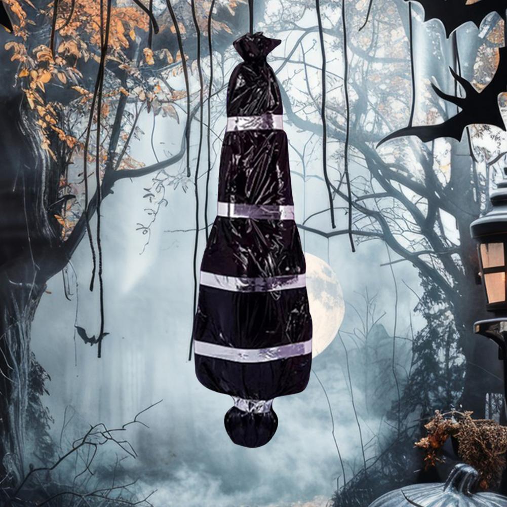 Хэллоуин Реквизит Труп Хэллоуин Идеи Украшения Двора Хэллоуин Подвесной Декор Трупа 60 Дюймов Реквизит Искусственного Мертвого Тела для Дома с Привидениями