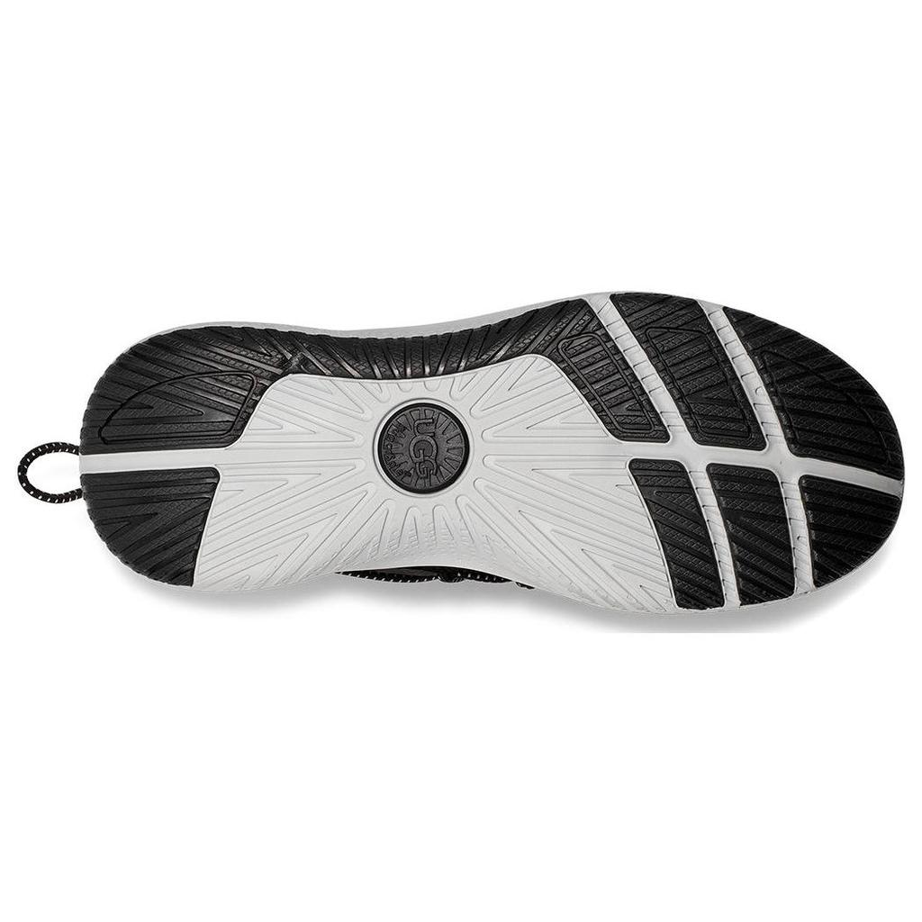 UGG CA78 Heritage Nubuck Black Glacier Grey Мужские кроссовки 1142030-BGLG