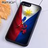 MaiYaCa Ph Флаг Филиппин Пластиковый Черный Чехол для Телефона Для iPhone 17 Air 16 15 14 plus 11 12 13 Pro max coque Чехол Оболочка