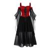 Halloween Costumes Fairy Chiffon Batwing Sleeve Women Maxi Dress A-Line Slip Dress