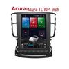 Acura TL 10.4'' Android Смарт-навигационная система с восьмиядерным процессором, 6+128 ГБ и CarPlay