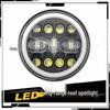 7" LED Headlight 40W for Jeep/Harley, Full Circle with Angel Daytime Running Light, High/Low Beam