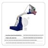 Electric Hydraulic Basketball Hoop