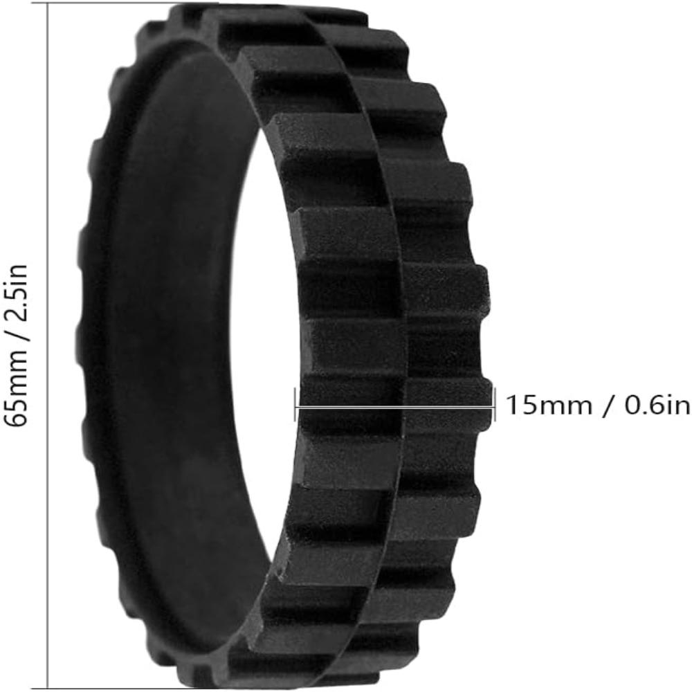 2pcs Black Front Caster Wheel for iRobot Roomba 500, 600, 700, 800, 900, E and I Series Household