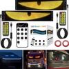 LED Car Flexible Screen Wireless APP Truck Eye Light Car Rear Window Flexible LED Display