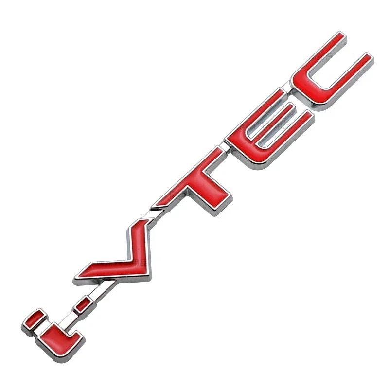 Car Body Side Emblem Rear Trunk Badge Sticker I-VTEC Logo for Civic Fit Accord Jazz CRV Crosstour City Jade HRV Pilot CRZ