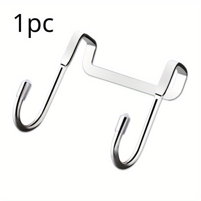 1/3/5 шт. крючки для шкафа, универсальные двойные крючки для дверей шкафа для подвешивания, ящиков, шкафов, кухонных принадлежностей, сумок, полотенец и ключей, крючки для шкафа