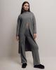 Women's Suit 4179 Gray Cardigan Trousers
