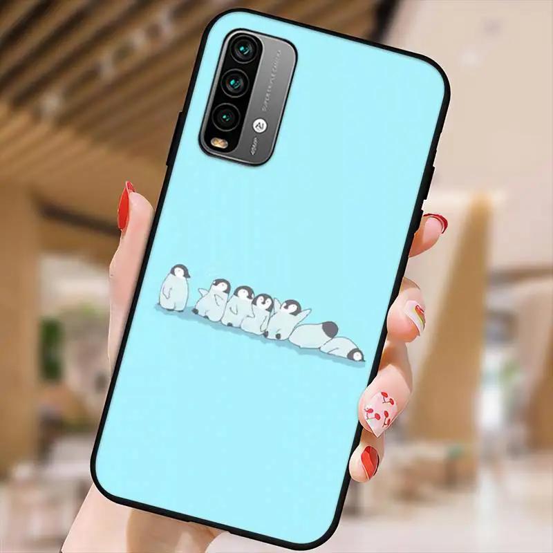 Милый милый чехол для телефона с изображением пингвина для Xiaomi9 10 11PRO LITE Redmi Note7 8 9 10A PRO K40 Poco3 Shell