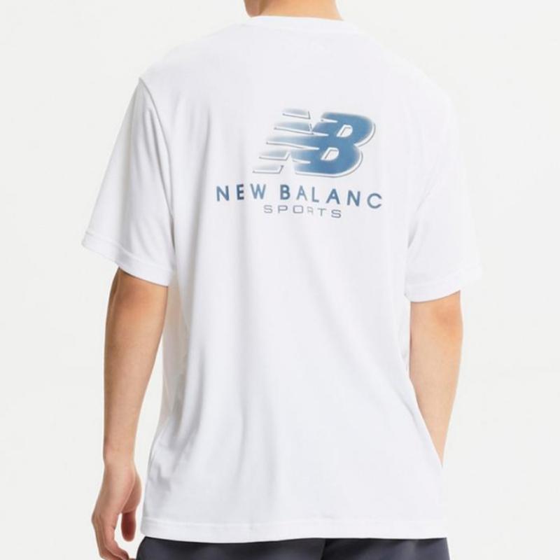 New Balance Футболка Uni Basic Water с коротким рукавом Nbnee22613