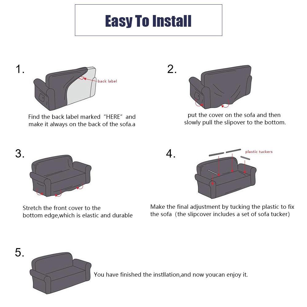 Эластичный жаккардовый чехол для дивана, чехлы для дивана, чехлы для гостиной, кресла, дивана, 1/2/3/4 места