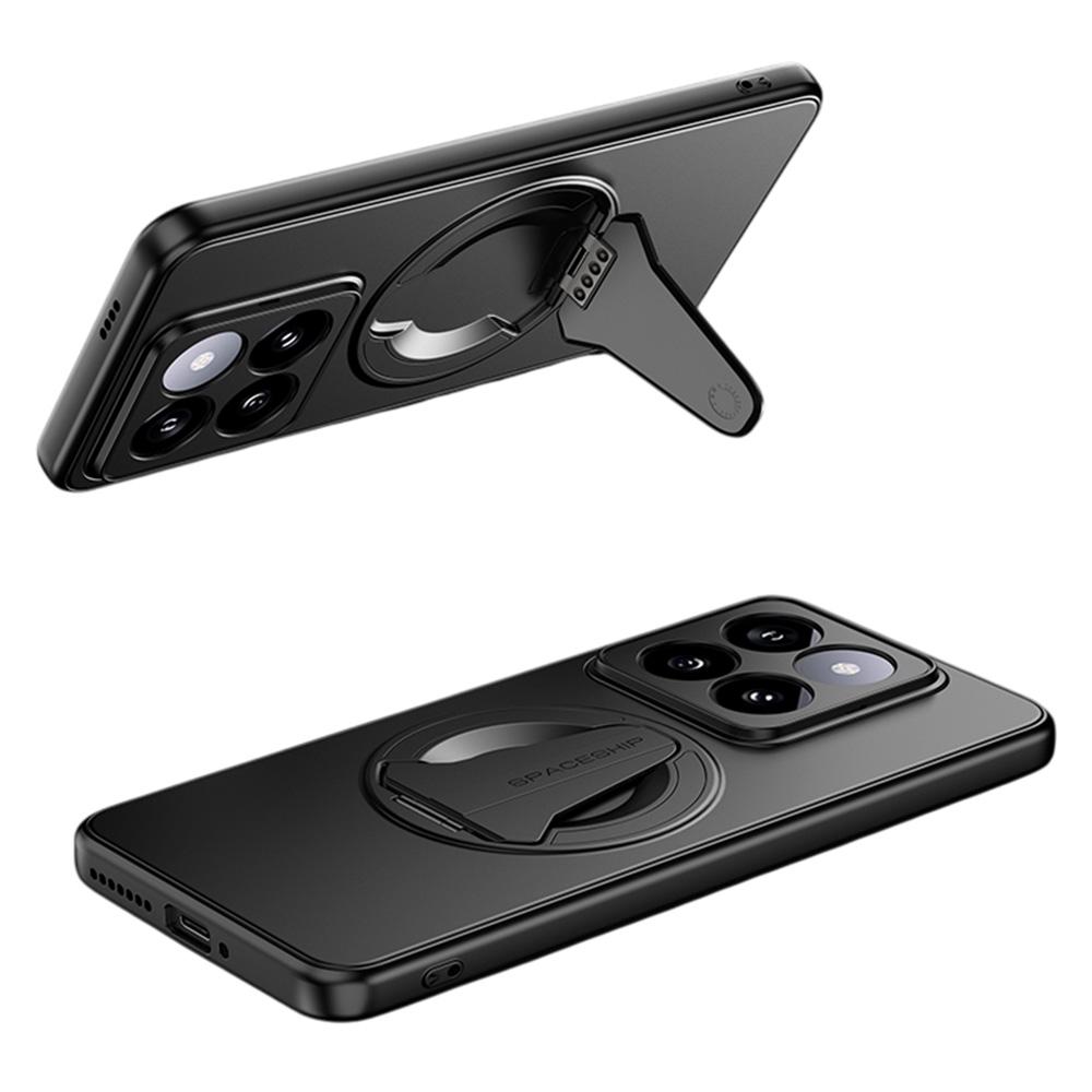 For Xiaomi 14 Pro Case Compatible with MagSafe Hidden Kickstand Skin-Feel Matte PC TPU Phone Back Cover