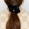 BEMUSE MANSION Velvet Pearl Scrunchie - 3colors