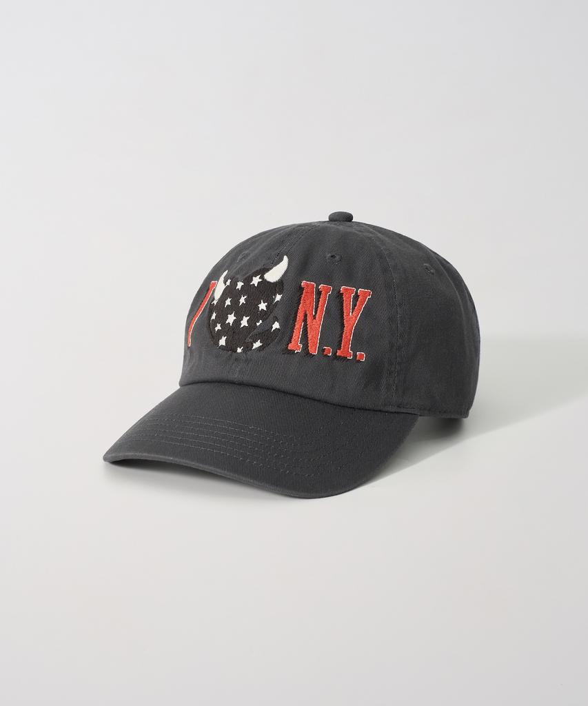 Gameoncheupaeb Выстиранный Я Люблю Н.Й.. Бейсболка (Древесный уголь)