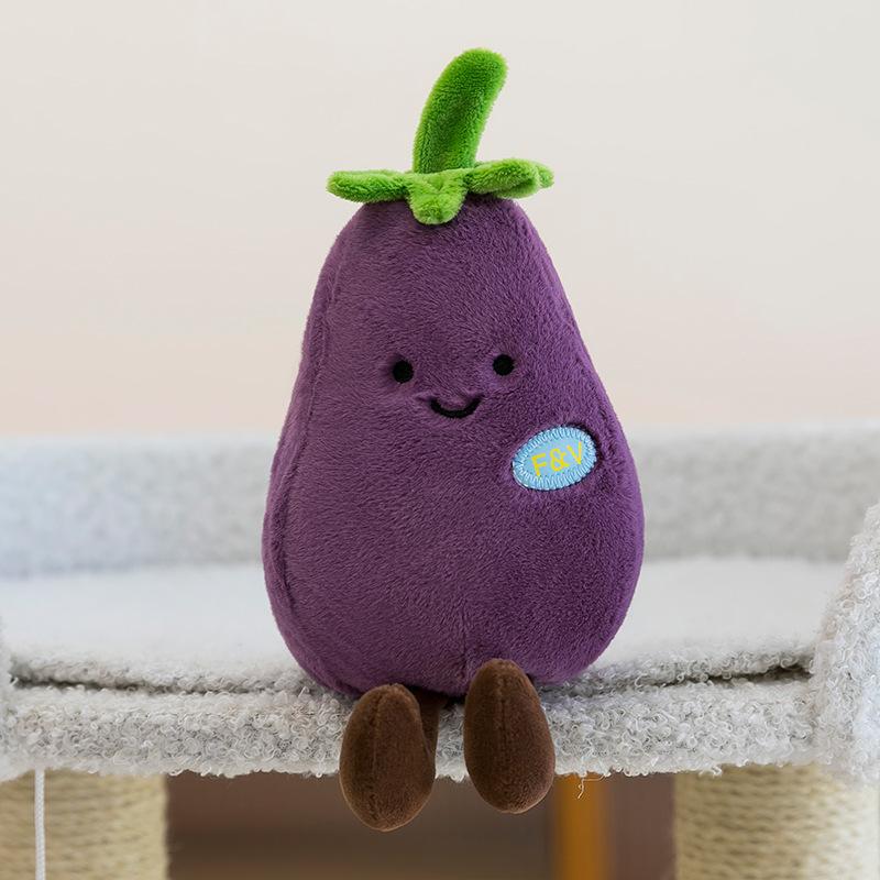 Имитация овоща плюшевая игрушка баклажан гриб кукуруза чеснок кукла креативная 8 дюймов кукла для автомата-хватайка подарок на день рождения