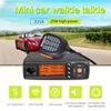 1Pcs Zastone-218 Car Walkie Talkie Dual Band UHF VHF Mobile Radio Transceiver CB Car Radio