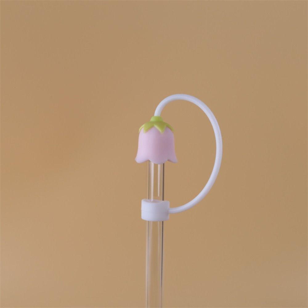 Dust Proof Plugs Protector Flower Straw Topper Straw Caps for Stanley Yeti Tumbler Cup 10mm Straws