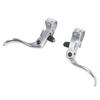 Bike Brake Cable Set Bicycle Shifter Cable Housing Kit with Brake Levers End Cap S Shaped Clip for Mountain Road Bike