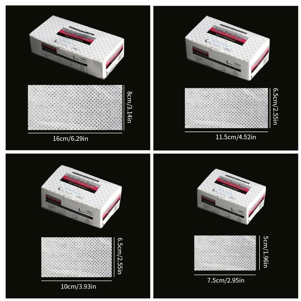 1000Sheets Thin Hair Perm Paper Breathable Mesh Heat-Resistant Blanching Paper Temperature Resistant Disposable Perming Paper
