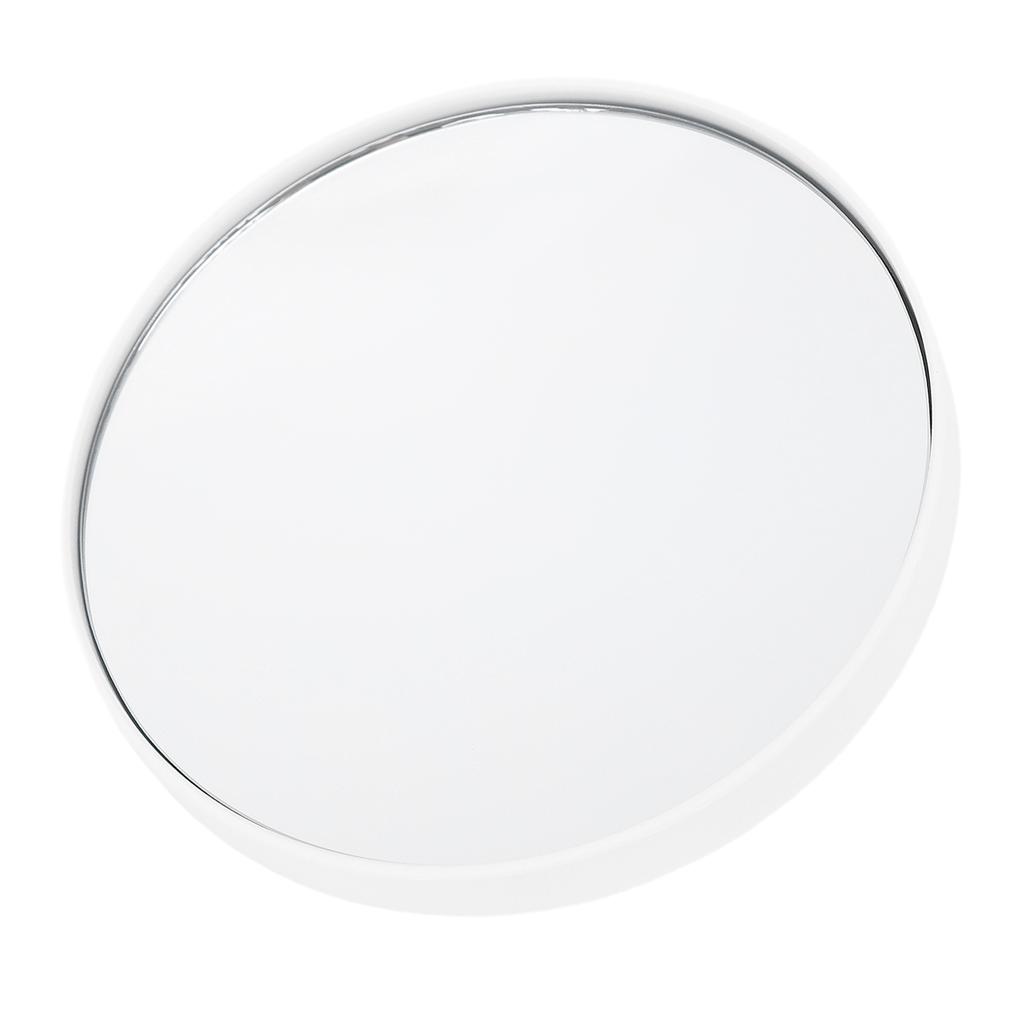 Зеркало с 20-кратным увеличением, Круглое дорожное зеркало для макияжа с высоким увеличением, на 2 присосках, 3,5 дюйма