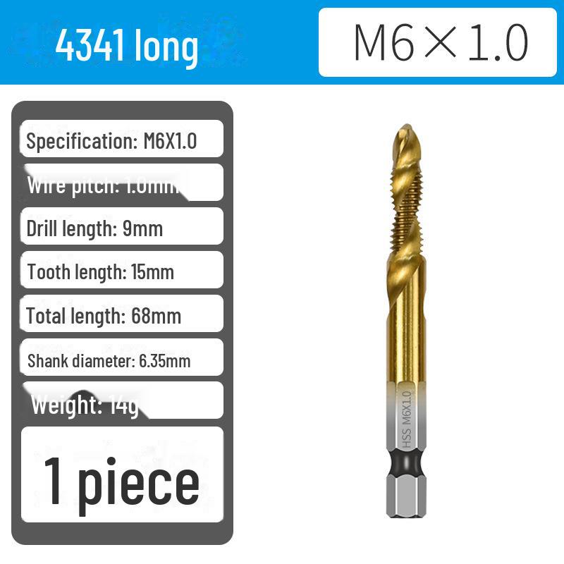 Универсальная ручная дрель-метчик для сверления и нарезания резьбы