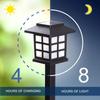 1/2/4/6/8pcs Led Solar Pathway Lights Waterproof Outdoor Solar Lawn Lights for Garden Landscape Path Yard Patio Driveway Walkway