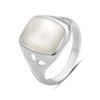 Silver Ring with Natural Mother-of-pearl, Item Weight 4.63 G (60002186)