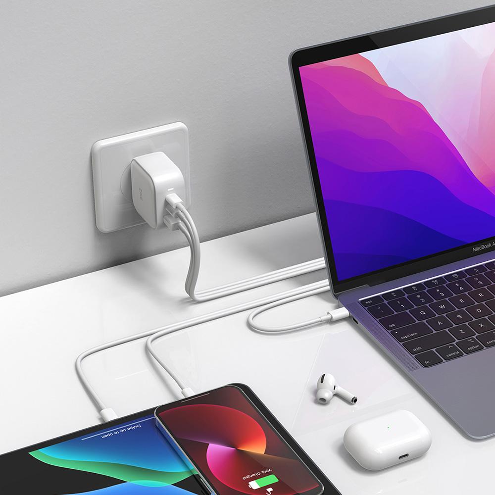 ZIKE Z855 Складное магнитное беспроводное зарядное устройство 3-в-1