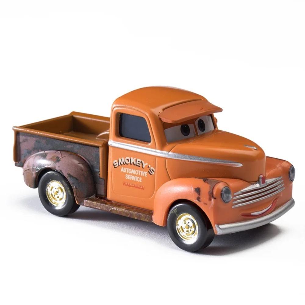 Машинки Disney Pixar Cars Молния МакКуин Мэтр Джексон Шторм Король Мэтр 1:55 Модель игрушки-машинки из металлического сплава Игрушки Детские подарки