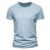 Classic Men's V-neck Tee Short Sleeve Casual Fashion Tops for Daily Wear
