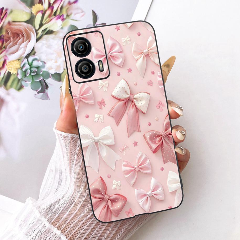 For Motorola Moto G53 5G Case XT2335-2 New Stylish Butterfly Flower Fundas Soft Silicone Phone Cover For Moto G13 G23 G73 Bumper
