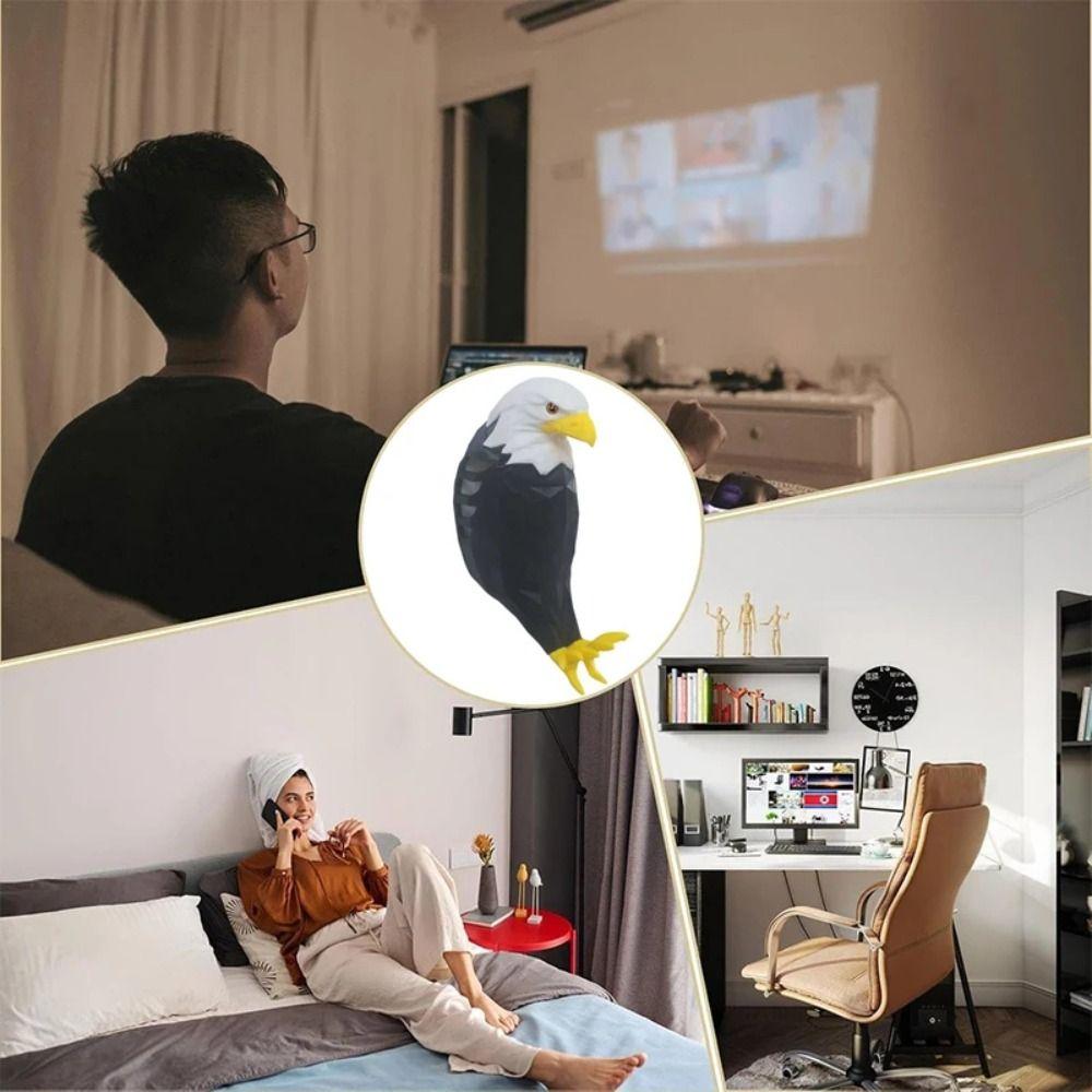 Projector Eagle Light Remote Control Animal  Statue Night Lights  Party Decoration Model
