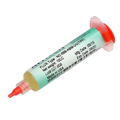 Оригинальный флюс Amtech NC 559 Flux Welding Flux 10CC Syringe Flux для пайки и пайки для электронных инструментов и ремонта BGA SMD PCB