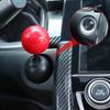 Автоматический запуск одной кнопкой, рычаг, кнопка запуска и остановки двигателя автомобиля, джойстик, цельнометаллический шарик-стержень, автомобильные декоративные аксессуары