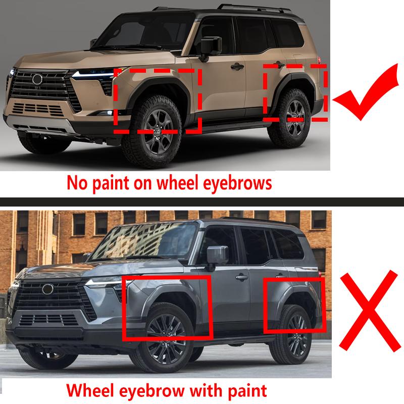Front Rear Mud Flaps For Lexus GX 550 J250 2024 2025 2026 Mudguard Splash Guard Fender Anti-splash Mudflap Auto Car Accessories