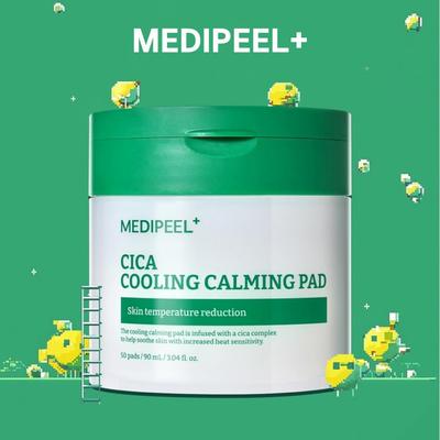 [MEDI-PEEL] Cica Cooling Calming Face Pad 90ml/50 Pads