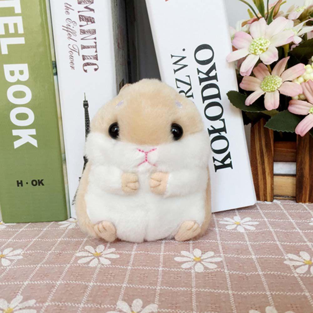 Creative Animal Soft Plush Stuffed Birthday Gift Mouse Toy Key Chain Hamster Doll