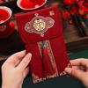 Brocade Cloth Tassel Brocade Red Envelope New Year Money Bag Wedding Birthday
