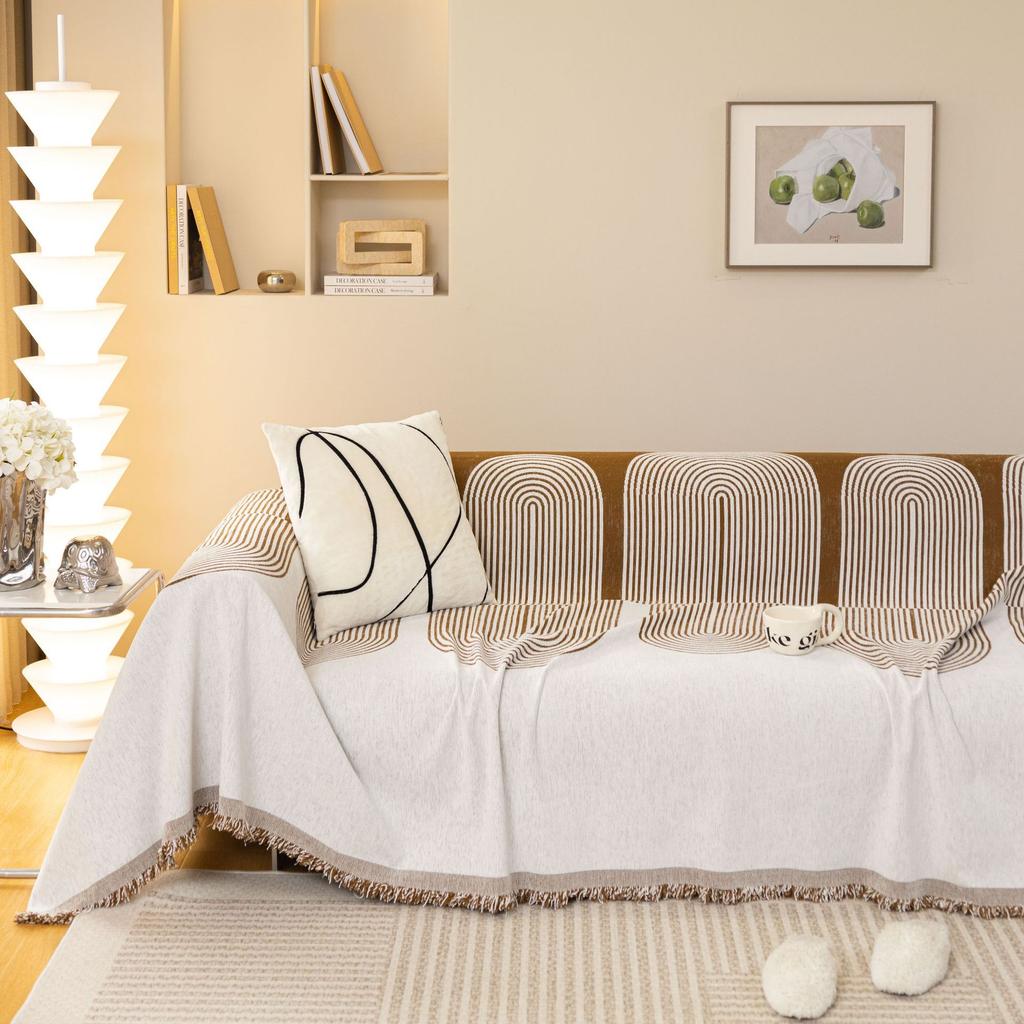 Sofa Cover Cloth for All Seasons, Anti-cat Scratching Sofa Towel, Nordic Full Cover, Universal All-inclusive Sofa Blanket Cover Ins