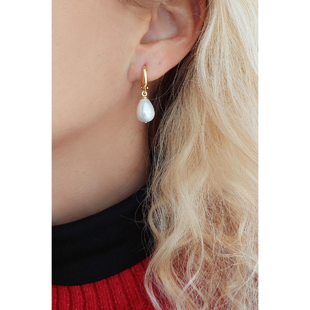 Набор из стерлингового серебра 925 пробы с жемчугом Майорки