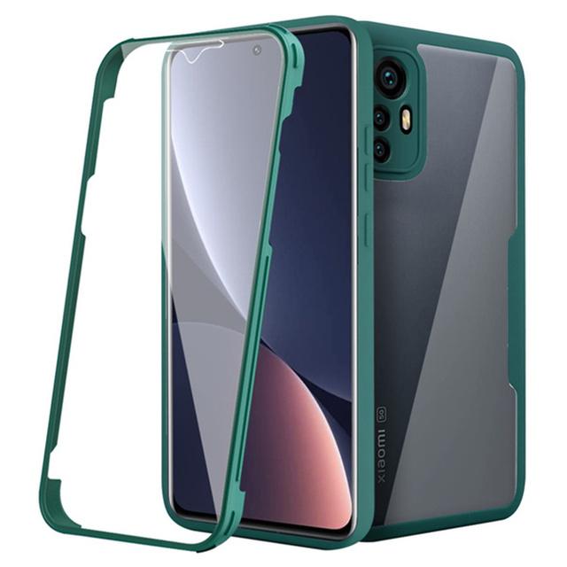 360 Полный корпус Передняя Задняя Защитные Чехлы Для Xiaomi 12T Pro 11T 12 11 lite 5g ne Противоударный Чехол Для Xiaomi 12T Pro 12X Чехол