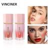 Liquid Face Blush Cheek Rouge Natural Smooth Cheek Blusher Rouge Pigmented Blusher Long Lasting Creamy Face Makeup Cosmetic
