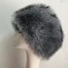 Stylish Unisex Imitation Fox Fur Snow Hat - Warm & Cold-Resistant