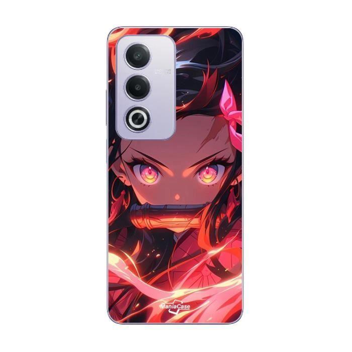 Coque Oppo A80 Demon Slayer Nezuko Kamado Manga anime copie Maniacase